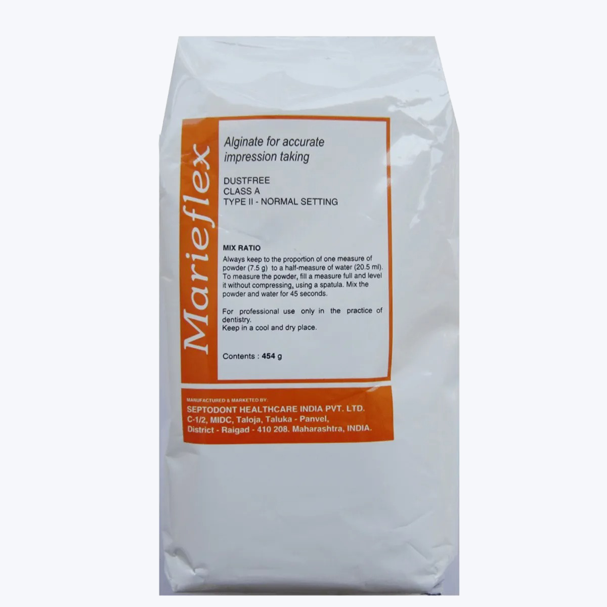 Septodont Marieflex Alginate Powder Impression Material